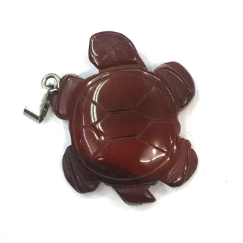 Turtle în Formă de Pietre Semi-Pretioase Naturale Pandantiv Farmec Pentru a Face Bijuterii Accesorii Colier Cadou Pentru Femei Dimensiune 35x40mm