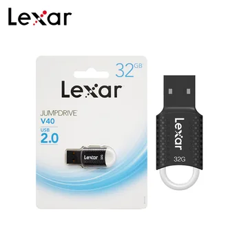 USB 2.0 Original Lexar V40 Unitate Flash USB de Mare Viteză 16GB 32GB V40 Pendrive Mini Disc U 64GB JumpDrive Stick de Memorie USB