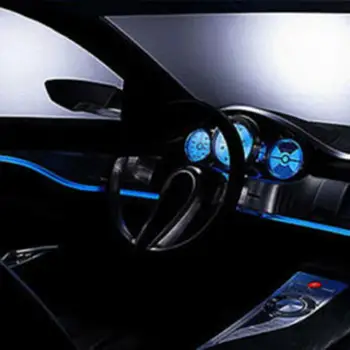 4M Lumină Ambientală cu LED-uri Auto de Interior Lampa Auto Decorative Lumini Auto Decor Atmosfera de Fibră Optică Lampă Ușă de Lumină