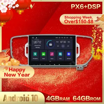 PX6 DSP 4+64G Android 10.0 ecran Tactil Auto Multimedia Player Pentru KIA SPORTAGE 2016 car Audio stereo Radio Navi GPS BT unitatea de cap