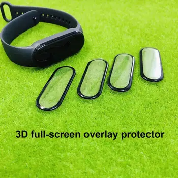 Mi Band 5 Protector de Ecran Pentru Xiaomi Mi Band 5 4 Ecran de Film Bratara 3D Full-screen de Acoperire de Protecție Miband5 Miband4