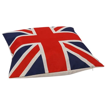 British Stil Vintage Union Jack Flag Arunca Pernă, Față De Pernă