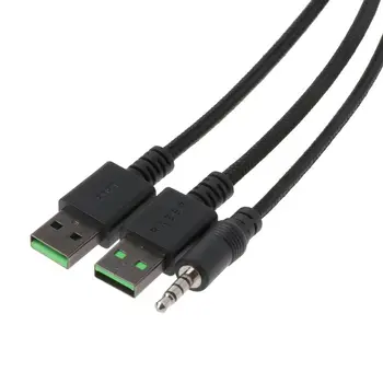 Durabil Nailon Împletite Linie USB Tastatură Mecanică Înlocuire Cablu de Sârmă pentru Razer BlackWidow Chroma V2 Tastatura Accesorii