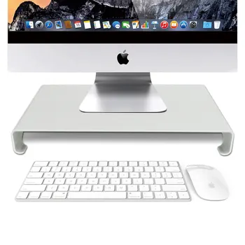 Laptop din aluminiu Suport Birou Dock suport Suport pentru Apple iMac/Tableta/ MacBook Pro/PC-ul/Notebook-uri de Bază de Calculator Portabil Stand