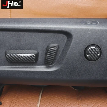 JHO ABS Carbon Cereale Ajustarea Scaunului din Față Comutator cu Suprapunere Acopere Garnitura Pentru Toyota Tundra -2020 15 16 17 18 19 Accesorii Auto
