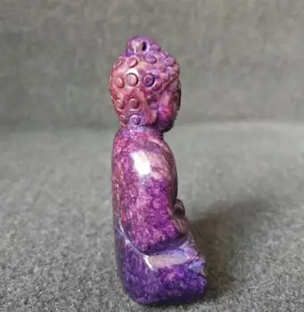 Colectia archaize manopera violet jad Sakyamuni statuie