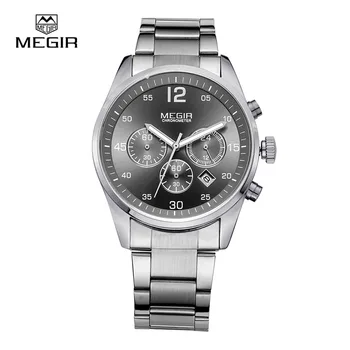 Megir multifuncțional de moda cuarț om impermeabil ceas luminos de afaceri ceasuri bărbați-2010 transport gratuit