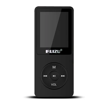 Original RUIZU X02 MP3 Player Cu 1,8 Inch Ecran Pot Juca 100 de ore, memorie de 8gb Cu FM,E-Book,Ceas,Date