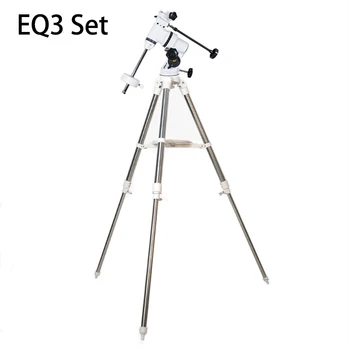 Montură ecuatorială Set EQ2/EQ3 cu Oțel Inoxidabil Trepied pentru DIY Telescop Astronomic Accesorii